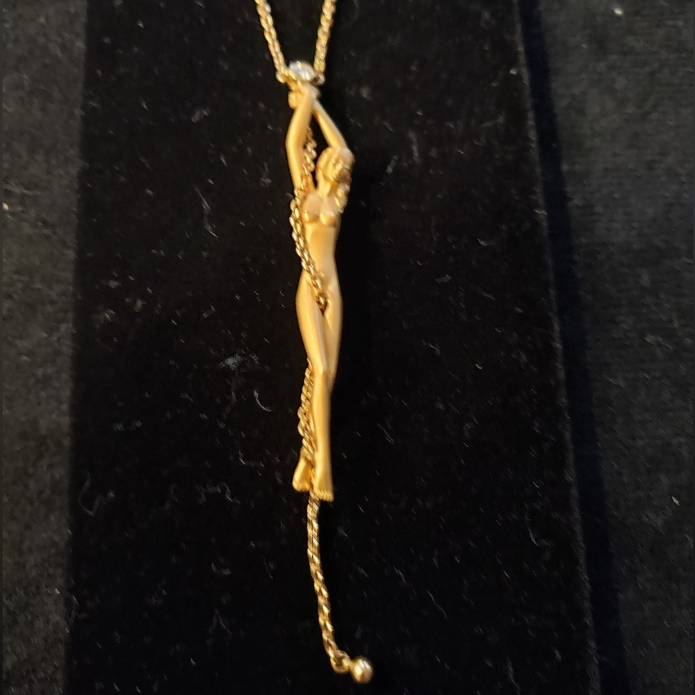 Beautiful Golden Nude Goddess